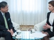 Марина Порошенко встретилась с послом Японии