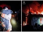На Киевщине случился серьезный пожар в доме
