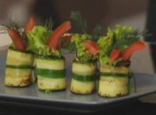 Рулетики из цукини
