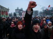 В столице Беларуси прошел митинг против интеграции с Россией 