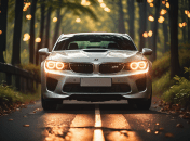 Автомобиль с дневными ходовыми огнями