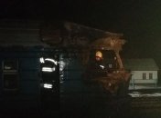 В Сумской области сгорел пассажирский дизель-поезд 