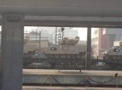 СМИ: Американские танки везут в Украину (Фото)