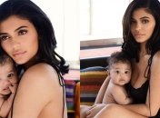 Кайли Дженнер показала первые снимки с маленькой дочкой