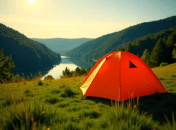 Отдых с палатками на Днестре