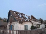 В области множество домов изувечены снарядами