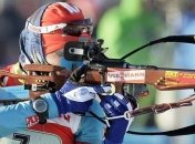 Биатлон. Пидгрушная расстроена, что не попала в тройку