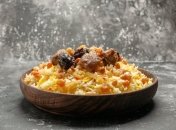 Необычный плов с сухофруктами