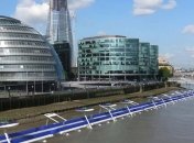 В Лондоне построят плавучую велодорожку  