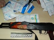 В столице полиция изъяла оружие и спецсредства