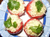 Помидоры с сыром