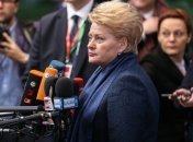 Грибаускайте: РФ использует в своих целях коррупцию в Украине