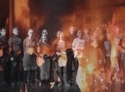 Актеры алматинского театра сняли видео в поддержку украинцев