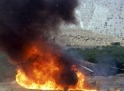 Сирийские повстанцы сбили вертолет ракетой земля-воздух (Видео)