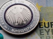 В Германии появилась монета номиналом 5 евро