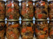 Салат з баклажанів на зиму