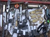 В Киеве правоохранители изъяли арсенал оружия
