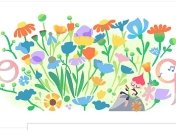 Гугл выпустил дудл ко Дню весеннего равноденствия 2018