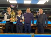 Михайло Ларков виграв більярдний турнір у Києві