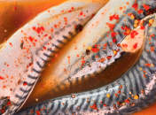 Рыбка получается сочной и ароматной