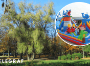 У парку "Юність" сталася НП