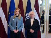 Елена Кондратюк и Дайга Миериня