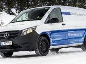 Сколько проедет электромобиль Mercedes-Benz eVito в суровый мороз (Видео)