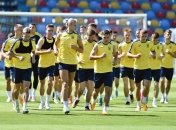 Тренування молодіжної збірної України