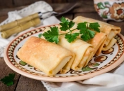 Блинчики с мясом