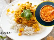 Чечевичный карри с рисом