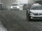 ГАИ советует быть осторожней из-за гололеда на дорогах