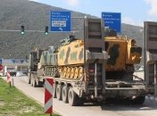 Турция укрепляет границу с Сирией военной техникой