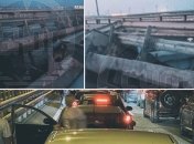 Крымский мост поврежден