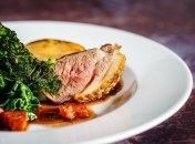 Утиные ножки с айвой и имбирем -