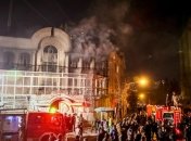 В Тегеране закидали "коктейлями Молотова" посольство Саудовской Арави