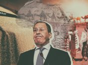 Даже во время поездки по другому континенту российский министр все равно говорит об Украине