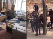 Мужчина забросал гранатами квартиру бывшей жены: очевидцы раскрыли подробности происшествия (видео)