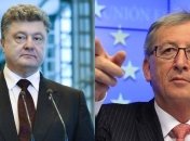 Порошенко просит Юнкера поддержать инициативу о введении миротворцев