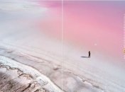 Фото українського рожевого озера потрапило до National Geographic Traveller