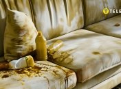 Важно удалить пятно сразу после его появления (изображение создано с помощью ИИ)