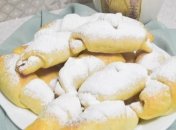 Постные рогалики с вареньем – простой рецепт