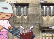 Уличное искусство из Таиланда от Alex Face (Фото)