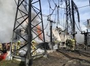 Обстрел украинской энергоинфраструктуры