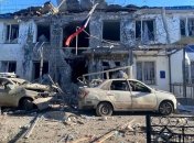 Будівля, у якій перебували окупанти