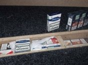 ГПСУ пресекла попытку вывезти из Украины более 1400 пачек контрабандных сигарет