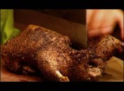 Утка с хрустящей корочкой в сливовом соусе