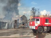 Пожар в Подмосковье