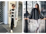 Полосатые принты не выходят из трендов. Фото: instagram.com/matveyykl, Freepek. Коллаж "Телеграфа"