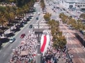 Протесты в Беларуси: В Сан-Франциско прошла акция поддержки
