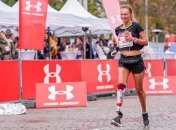 Участница марафона пробежала на протезе всю дистанцию и установила рекорд Украины